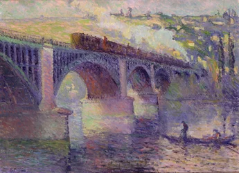 Die Brücke bei Sonnenuntergang, 1905